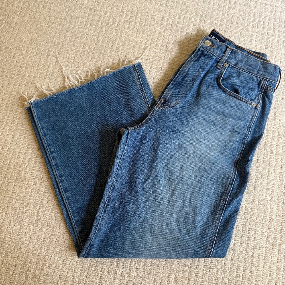 Veronica Beard Taylor High Rise Cropped Jeans